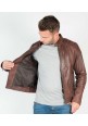 Men's New Fashion Leather Jacket 112